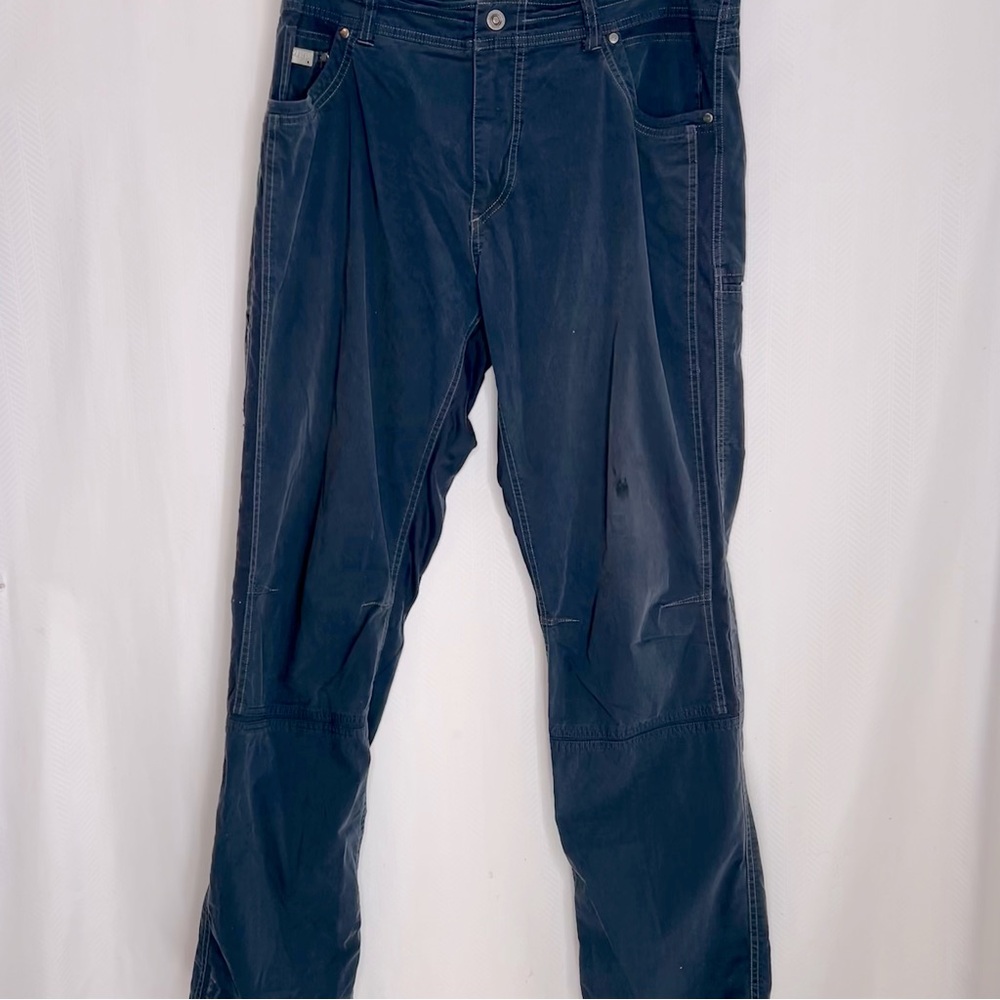 Kuhl women’s pants size 16 blue straight leg outdoor athletic hiking high waist